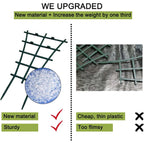 Feitore Plant Trellis Indoor, 6Pcs Stackable Plant Trellis For Climbing Plants Indoor, Small Plant Climbing Trellis For Potted Plants Plastic Climbing Plant Support Trellis For Houseplant Hoya Pothos