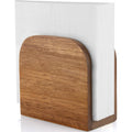 Alelion Acacia Wood Napkin Holder For Table, Wooden Upright Napkin Holders For Kitchen, Standing Napkin Dispenser For Kitchen Dining Room Party Cocktail Outdoor Use