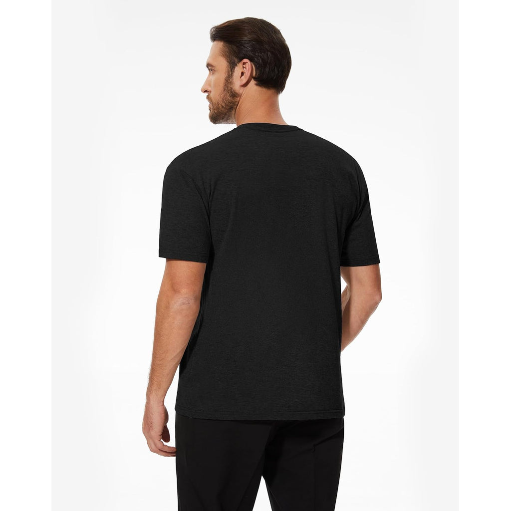 Mens T Shirts Mens Crew Neck Shirts Athletic Fitted Plain Basic Tees Soft Cotton Blend Comfort T Shirts For Men