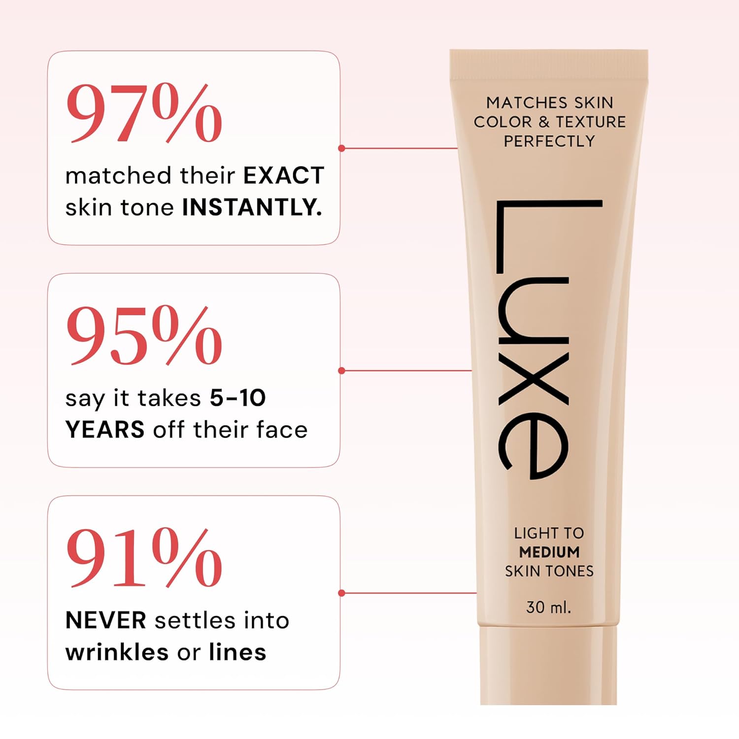 Luxe Color Changing Foundation – Light