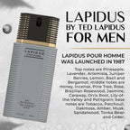 Lapidus By Ted Lapidus For Men. Eau De Toilette Spray 3.3 Ounces (Pack of 3)
