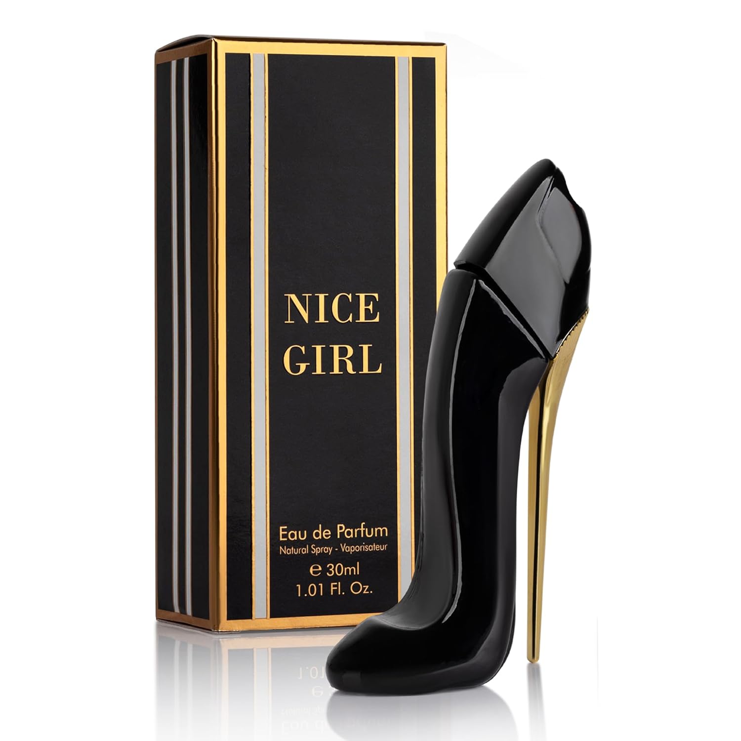 URBAN COLLECTION Nice Girl Eau De Parfum for Women 30ml- Top Notes of Bergamot & Lemon Blend with Almond & Coffee - Middle Notes of Vanilla, Cinnamon & Cacao - Perfume Suitable For Day & Night