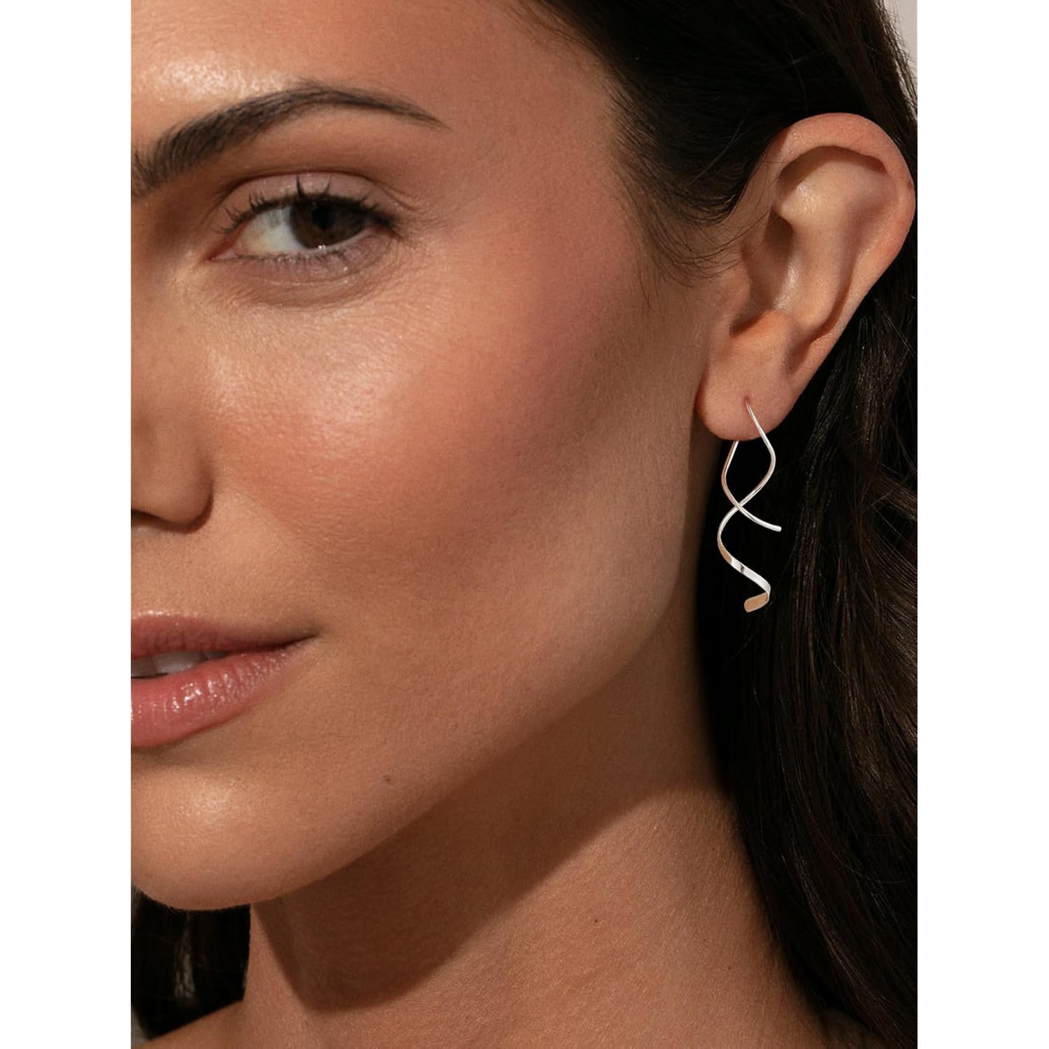 14K Gold/Sterling Silver Plated Dangle Earrings Dainty Hypoallergenic Jewelry, Trendy Lightweight Accessories for Women Valentines Mother's Day Birthday Thanksgiving Day Gifts