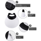 Syhood 2 Pieces Sun Visor Hats for Women Large Wide Brim Visor Hats Adjustable Summer UV Protection Packable Golf Beach Caps