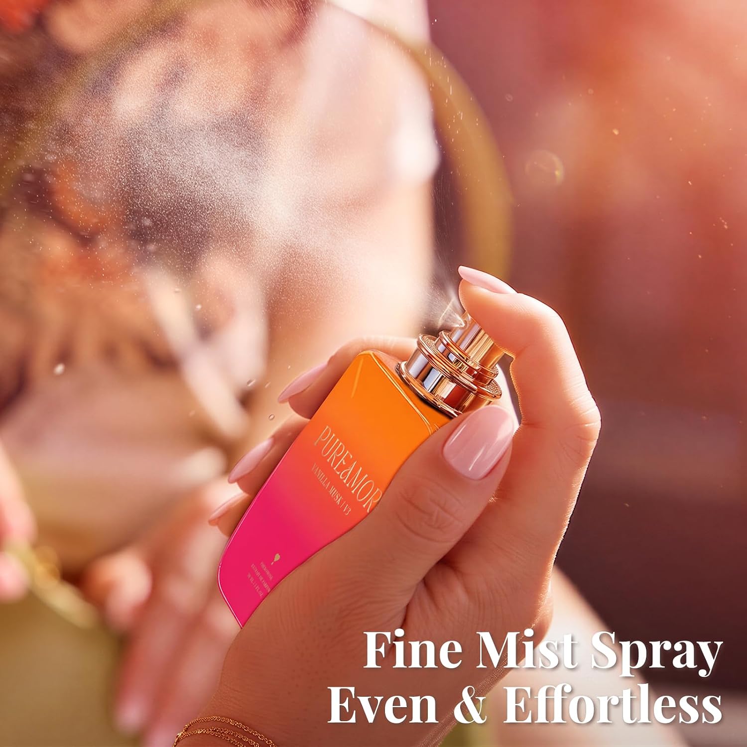 Pheromone Perfume For Women, Vanilla Musk Extrait De Parfum - Long Lasting Warm Cozy Vanilla Scent, 30% High Concentration, Full Size Fragrance Spray, 1.0 Oz / 30 Ml