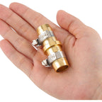 2 Pack Garden Hose Connector Repair Mender Kit With Stainless Clamp,Fits 3/4"-5/8" Water Hose Repair Fitting | Fits 3/4"-5/8" Water Hose Repair Fitting