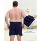 Innersy Big And Tall Cotton Boxers For Men Moisture Wicking Loose Fit Underwear 4-Pack