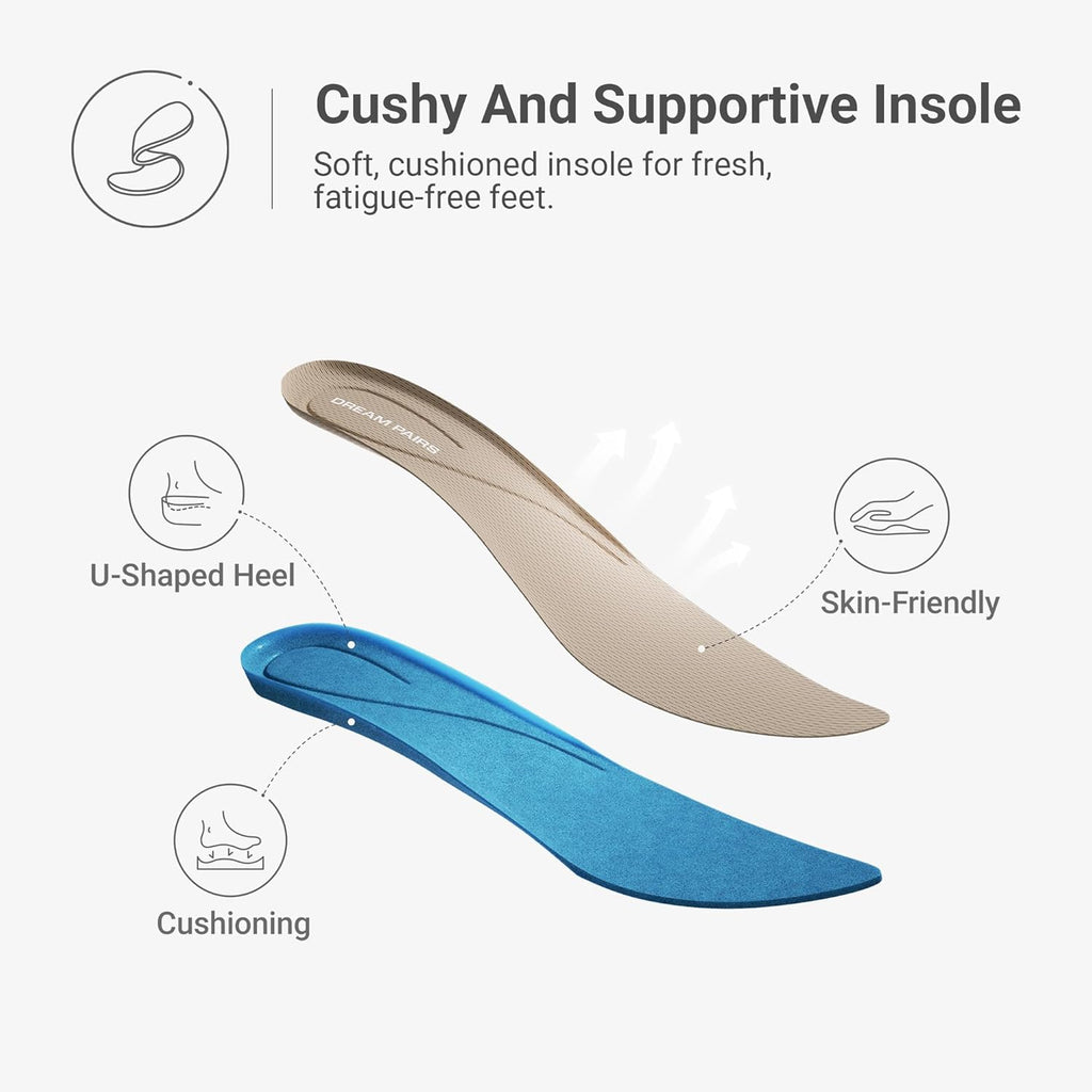 DREAM PAIRS Women's Knit Ballet Flats Pointed Toe Comfortable Dressy Flats for Work Office Shoes Mary Jane Flats