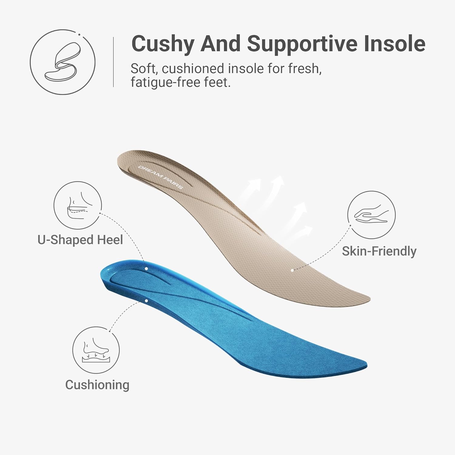 DREAM PAIRS Women's Knit Ballet Flats Pointed Toe Comfortable Dressy Flats for Work Office Shoes Mary Jane Flats