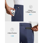 Baleaf Men'S Causal Short 7"/9" Golf Shorts Men Dress 5 Pockets Stretch Lightweight Work Athletic Short Zipper Fly Front