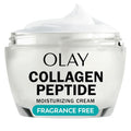 Olay Collagen Peptide Face Moisturizer, Firming Cream For Women, Fragrance-Free, Non-Greasy - Hydrating, Anti-Aging, Anti-Wrinkle, Smooth Fine Lines, Plumping Skin Care - Niacinamide, 1.7 Oz