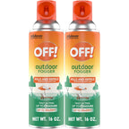 Off! Outdoor Insect & Mosquito Repellent Fogger, Backyard Pretreat, Kills & Repels Insects In An Up To 900 Sq, Ft, Area, 16 Oz (Pack Of 2)