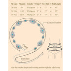 TOPACC Western Metal Concho Belt for Women Cowgirl Chain Belts for Dresses Jeans Country Concert Outfit