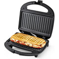 Ostba Sandwich Maker & Panini Press, 2 Slice Grilled Cheese Maker With Non-Stick Grill Plates, Indicator Lights, Cool Touch Handle, Easy To Clean And Store, 750W