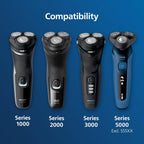 Philips Norelco SH30/52 Genuine Shaving Heads, Compatible with Philips Shavers Series 1000, 2000, 3000 and 5000, Powerful Performance, Self-Sharpening, 3 Pieces, Model SH30/52