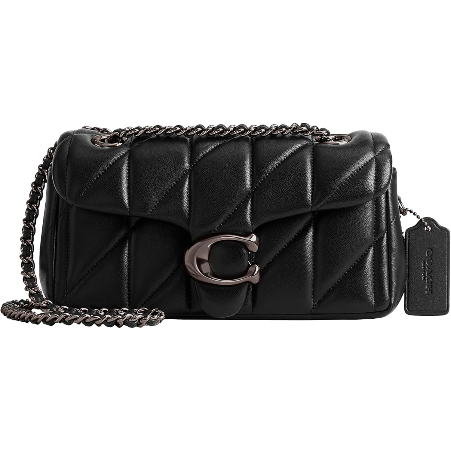 Coach Quilted Tabby Shoulder Bag 20 with Chain