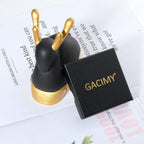Gacimy Chunky Hoop Earrings for Women 14K Gold Plated, 925 Sterling Silver Post Hoops for Women