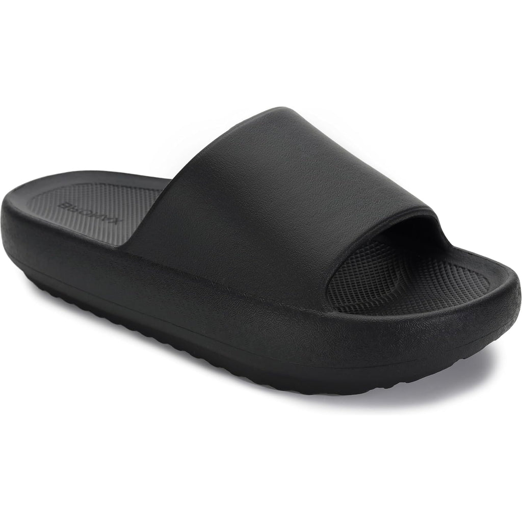 Bronax Arch Support Slides For Women And Mens | Cushioned Thick Sole Pain Relief Slippers