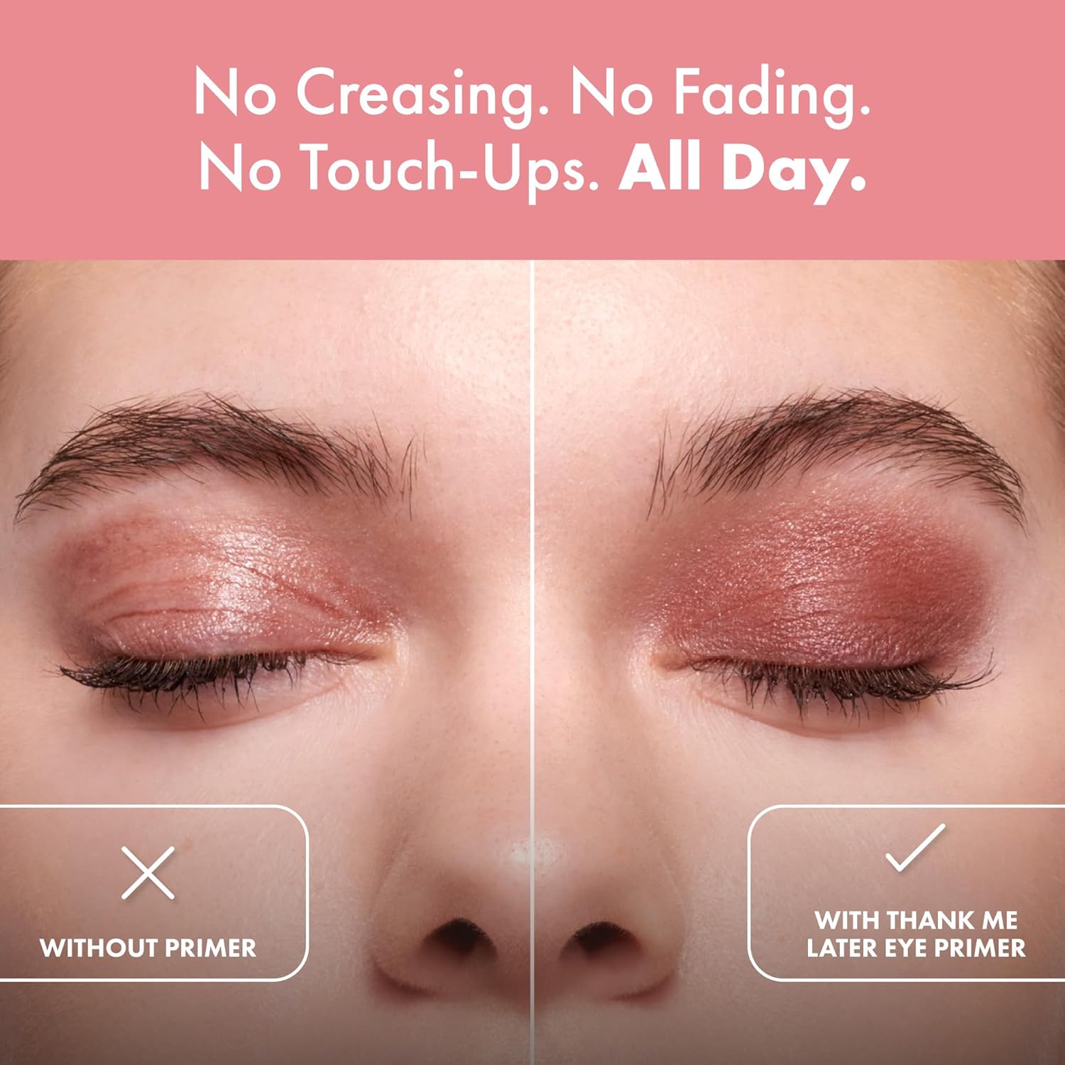 Elizabeth Mott Thank Me Later Eye Primer - Long-Lasting, Eyeshadow Primer Base for Oily Lids & Crease-Free Wear - Smudge-Proof, Lightweight, Cruelty-Free - 10g
