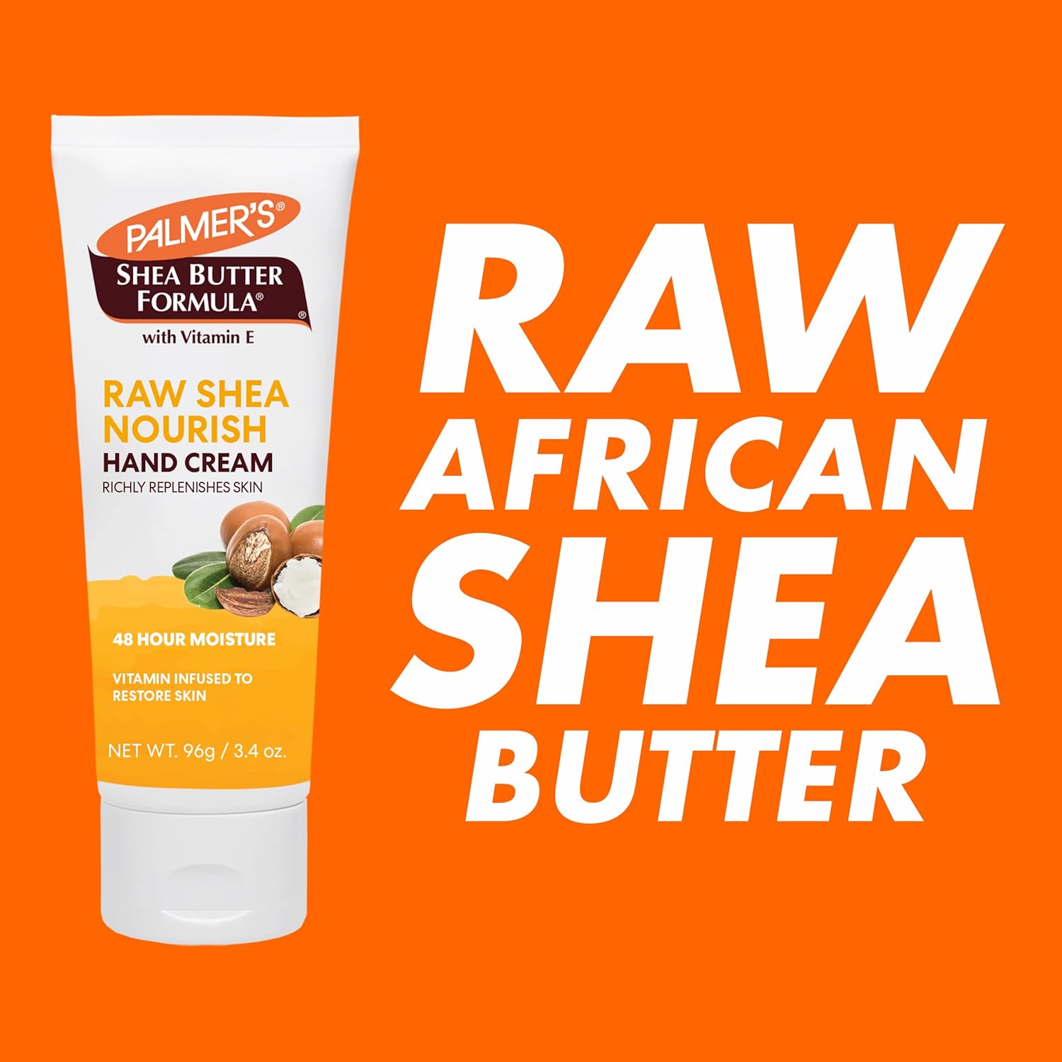 Palmer's Shea Butter Formula Hand Cream for Dry, Cracked Skin. Hand Lotion Easter Basket Stuffers, Travel Size Hand Moisturizer, 3.4 Ounce