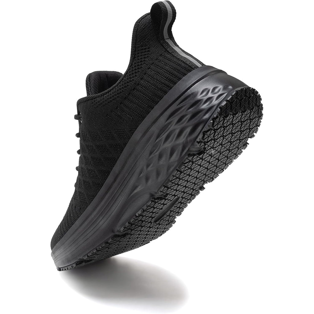 Avw Womens Non Slip Work Shoes Water Resistant Walking Sneakers Food Service Chef Kitchen Shoes