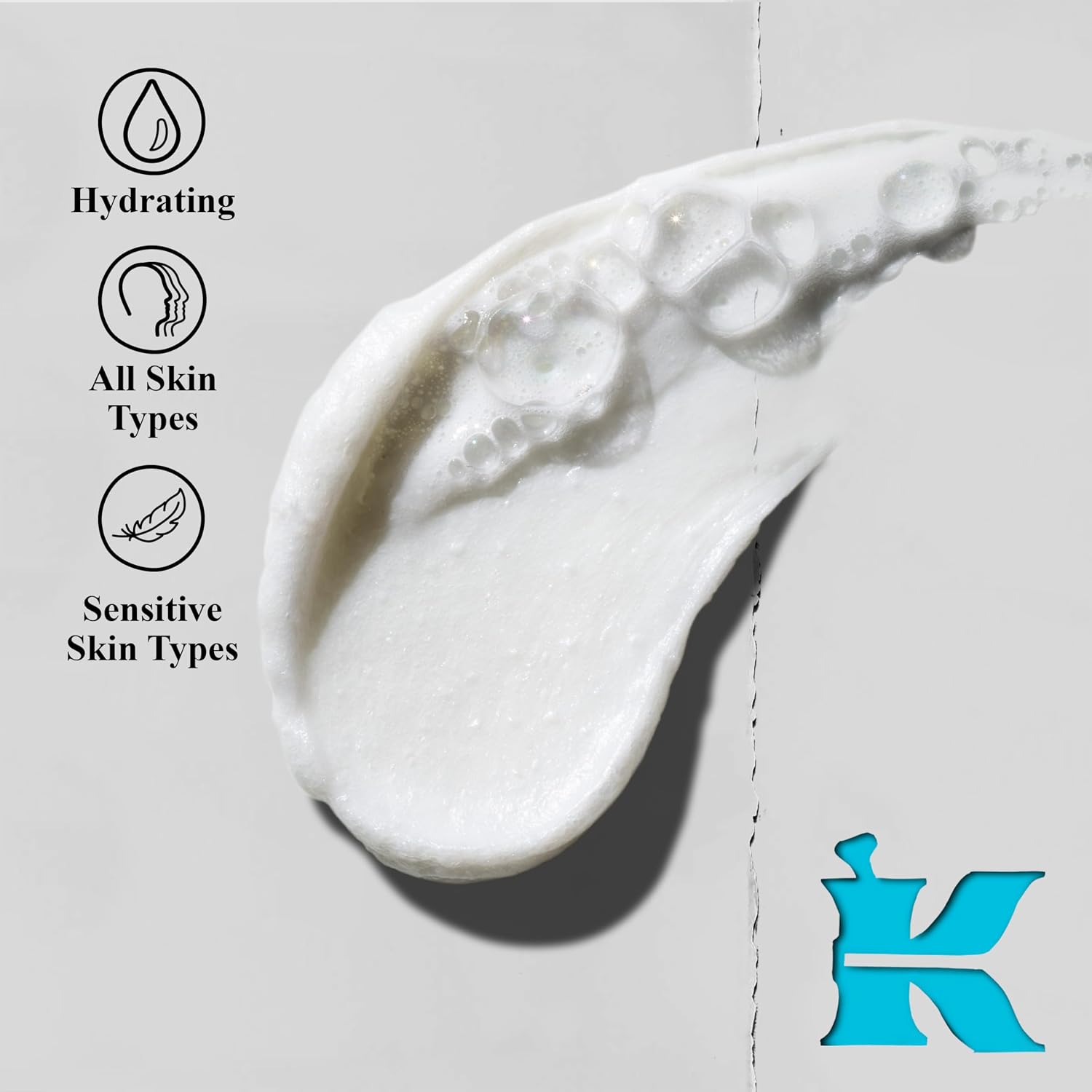 Kiehl'S Ultra Facial Barrier-Hydrating Cleanser, Cream-To-Foam Non-Stripping Daily Face Wash For All Skin Types, Including Sensitive