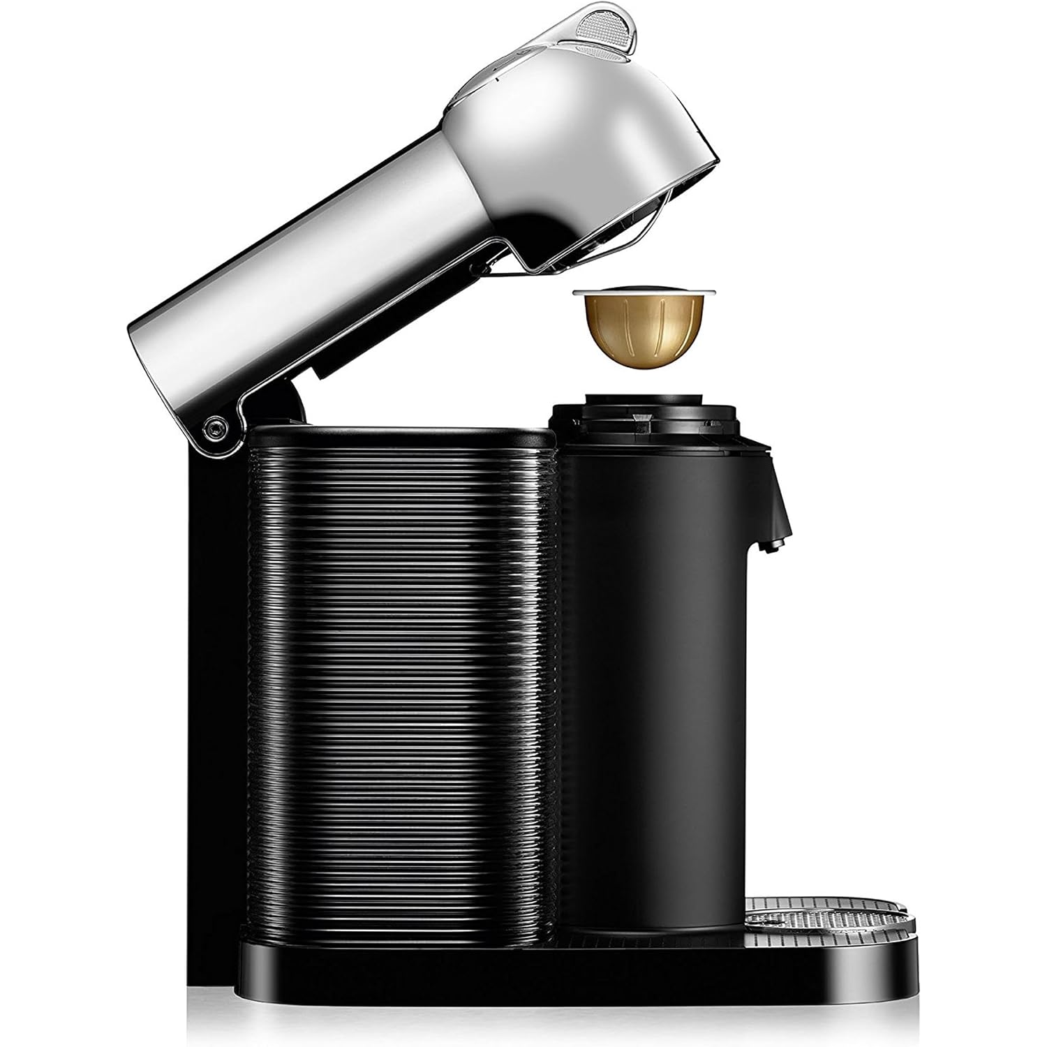 Nespresso Vertuo Coffee And Espresso Maker By Breville, Chrome With Aeroccino Milk Frother