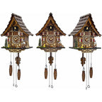 Cuckoo Clock | Black Forest Style Wall Decor | Gift Box | Retro Cuckoo Clock, 12 Melodies, Volume Control, Night Mode, Wooden Home Decor, Gift Package, 8.75 X 23 Inch