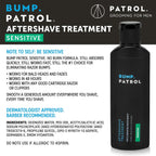 Bump Patrol Sensitive Strength Aftershave Treatment Serum – Razor Bump Stopper and Ingrown Hair Treatment for Men and Women, Alcohol Free Ingrown Hair Serum for Sensitive Skin 2 oz (Pack of 1)