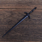 2Pcs Retro Viking Hair Sticks – Black Gothic Metal Sword Hair Pins For Women, Perfect For Renaissance Festivals, Halloween, Thick Hair & Updos (Rlal)