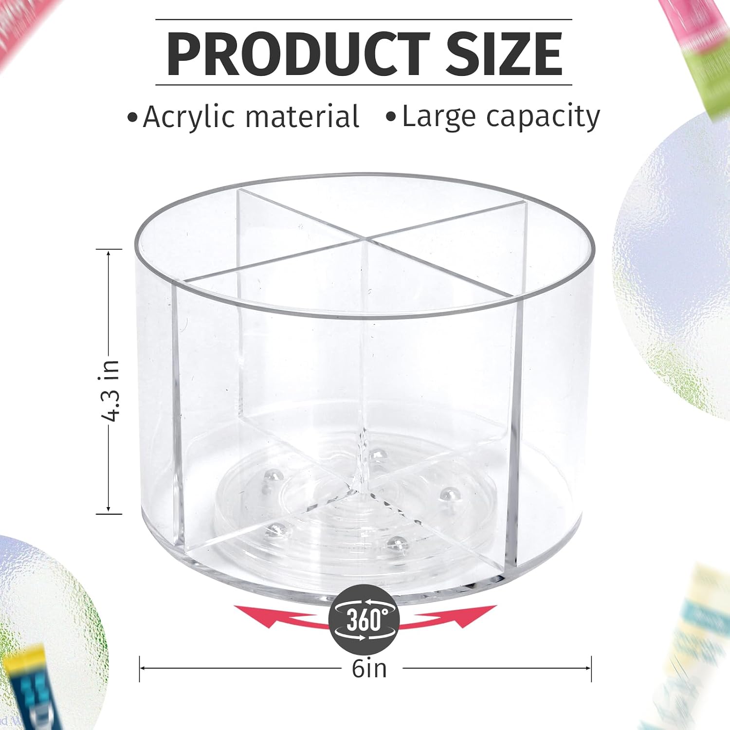 Drink Packet Organizer For Powdered Drink Mix,Powder Packet,Water Packet,Water Flavor Packet,Lazy Susan 360° Turntable Organizer For Drink Mix Necessities