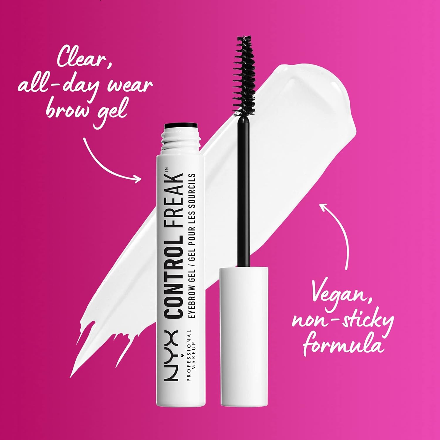 NYX PROFESSIONAL MAKEUP Control Freak Eyebrow Gel - Clear
