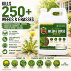 Just For Pets Pet Safe Weed Killer Spray, Fast-Acting Natural Weed & Grass Killer, No Glyphosate, Ready-To-Use 1 Gallon (128 Oz), Safe For Dogs & Pets