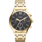 Fossil Fenmore Midsize Multifunction Gold-Tone Stainless Steel Watch Bq2366