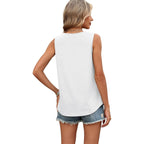 Tank Tops for Women Summer Outfits 2026 Crewneck Spring Casual Sleeveless Shirts Blouses Clothing