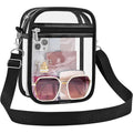 Clear Bag Stadium Approved Clear Purse For Women Clear Crossbody Bag For Stadium Events Concerts Festivals