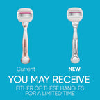 Gillette Venus ComfortGlide plus Olay Sugarberry Women’s Razor, Rose Gold Metal Handle + 4 Blade Refills, 5-Blade Razor Cartridges, Moisture Bars