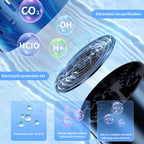 Fruit And Vegetable Washing Machine, Fruit Cleaner Device,Fruit Purifier For With Oh-Ion Purification Technology For Cleaning Fruit,Vegetable Sold By Heyjar Us Only(Blue)