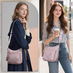 KITEVIUN Medium Crossbody Bags for Women Trendy, Women's Butterfly Shoulder Handbags with Tassel