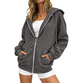 Btfbm Zip Up Hoodie Women Long Sleeve Sweatshirts Fall Outfits 2025 Oversized Hoodies Casual Fashion Jackets