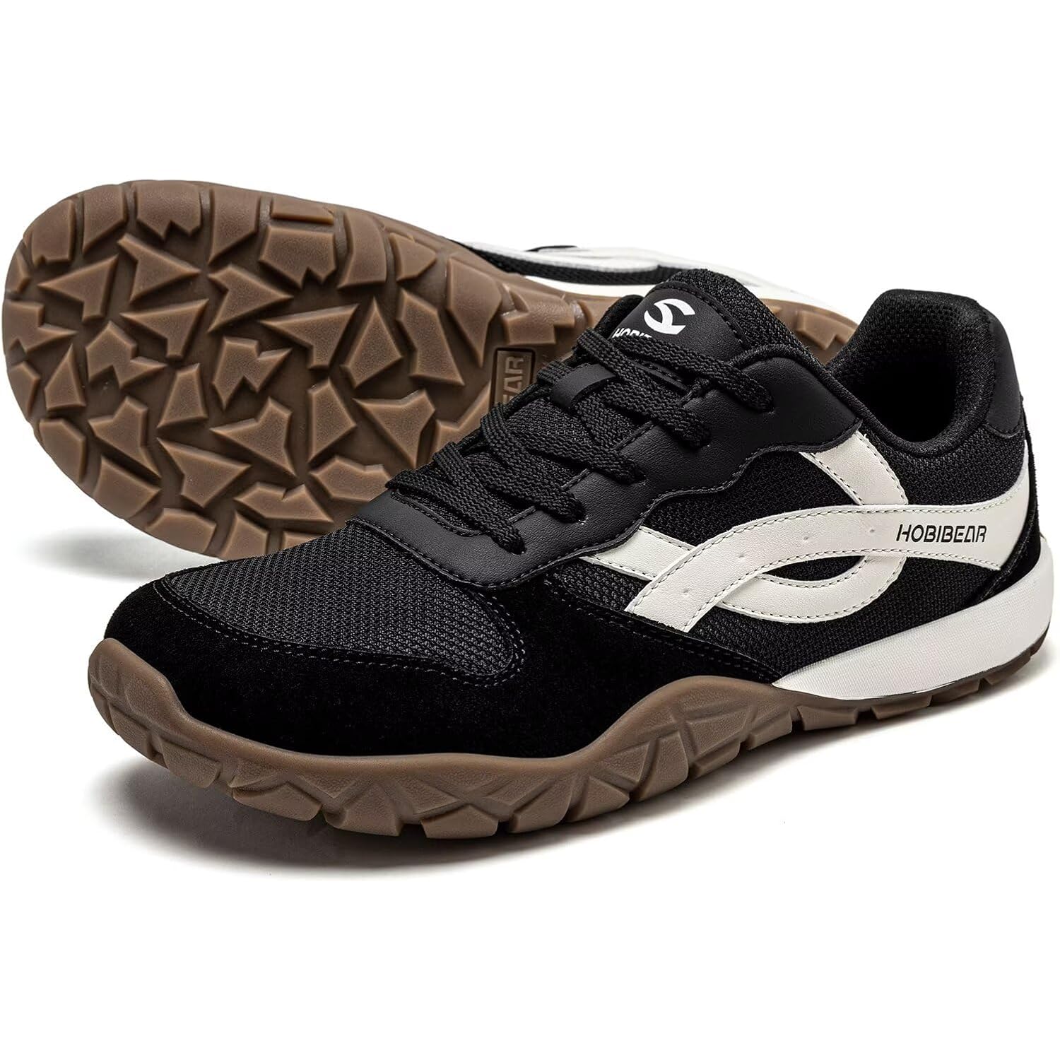 Hobibear Barefoot Shoes Minimalist Trail Runner Wide Toe Box Outdoor Cross Training Fashion Sneakers For Women