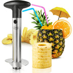Pineapple Corer, [Upgraded, Reinforced, Thicker Blade] Newness Premium Pineapple Corer Remover, Stainless Steel Pineapple Core Remover Tool For Home & Kitchen With Sharp Blade For Diced Fruit Rings