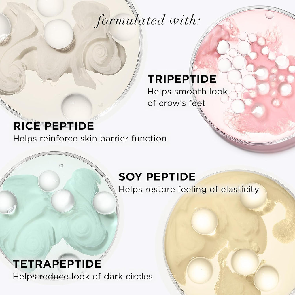 It Cosmetics Confidence In An Eye Cream - Anti Aging Peptides Moisturizer, Dark Circles & Wrinkles, Lightweight 48H Hydration, 2% Super Peptide Concentrate, Smooth & Brighten Undereye, All Skin Types
