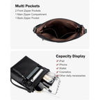MASINTOR Crossbody Purses for Women, Multi Pocket Casual Crossbody Bag, Adjustable Strap Shoulder Bag with Tassel