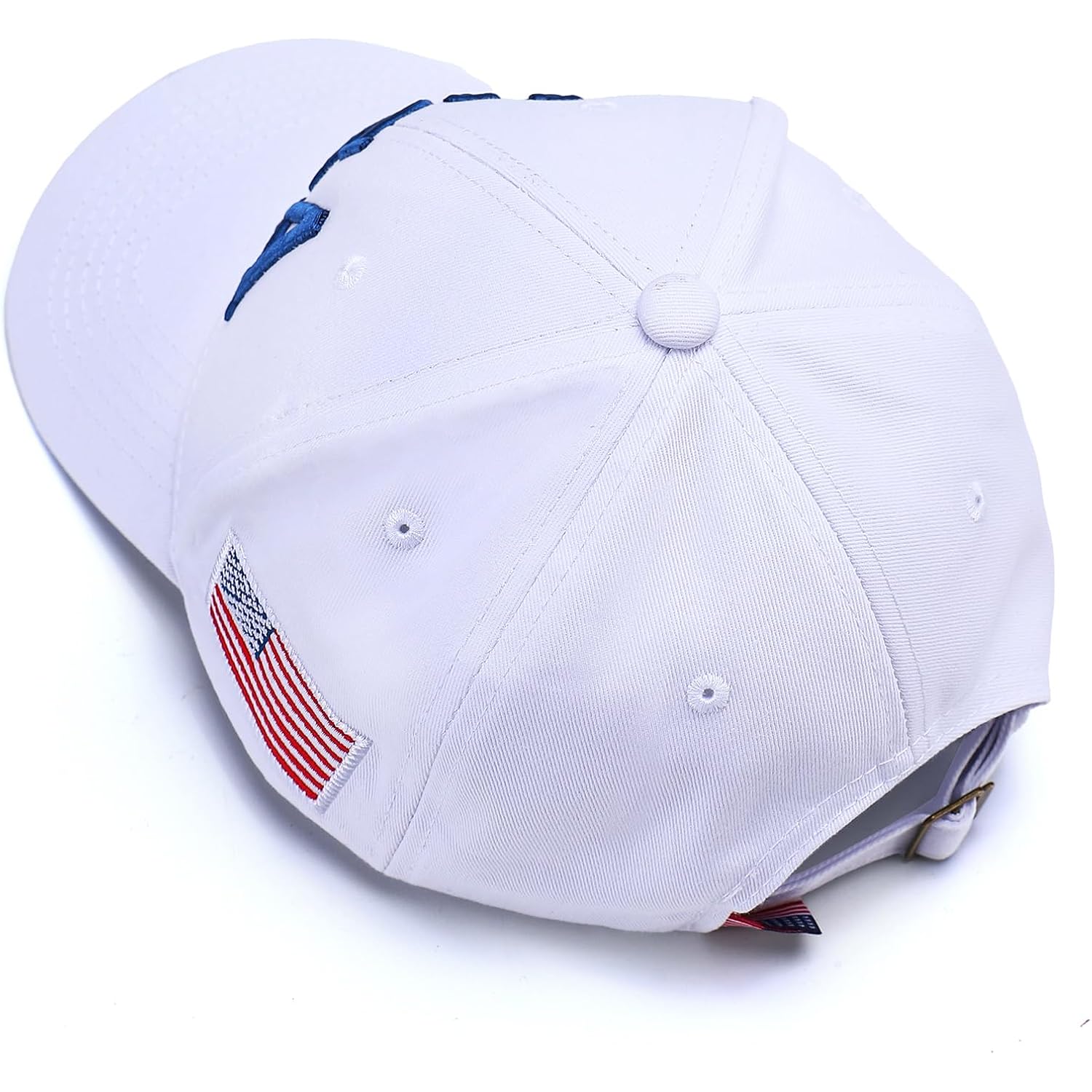 Usa Trucker Hat For Men & Women American Flag Cap Adjustable Baseball Cap Mesh Snap Patriotic 3D Embroidered Cap