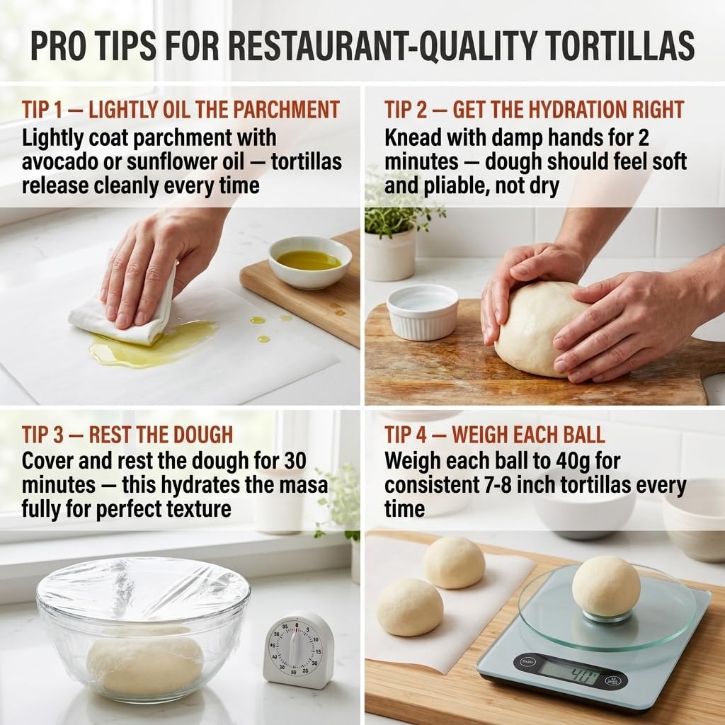 Uno Casa Cast Iron Tortilla Press 8 Inch - Tortilla Maker Press, Pre-Seasoned Roti Maker With 100 Pcs Parchment Paper - Heavy Duty Quesadilla Maker For Homemade Flatbreads, Rotis, Empanadas