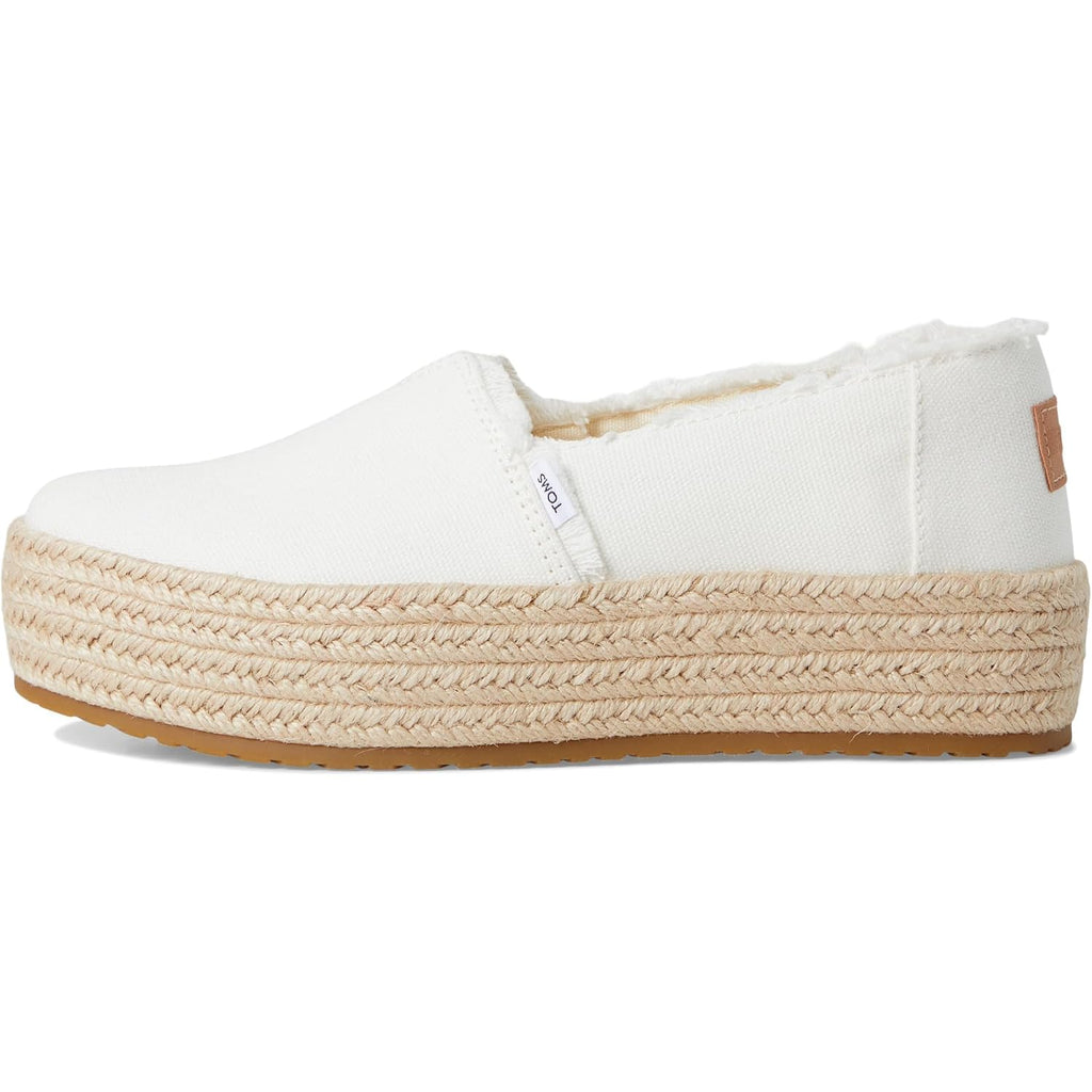 Toms Women'S Valencia Platform Espadrille, Textile Upper, Ortholite Insole