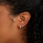 Gold Hoop Earrings Set Huggie Hoop Earrings Hypoallergenic Tiny Lightweight Cartilage Cubic Zirconia Jewelry Everyday Earrings for Women Piercing