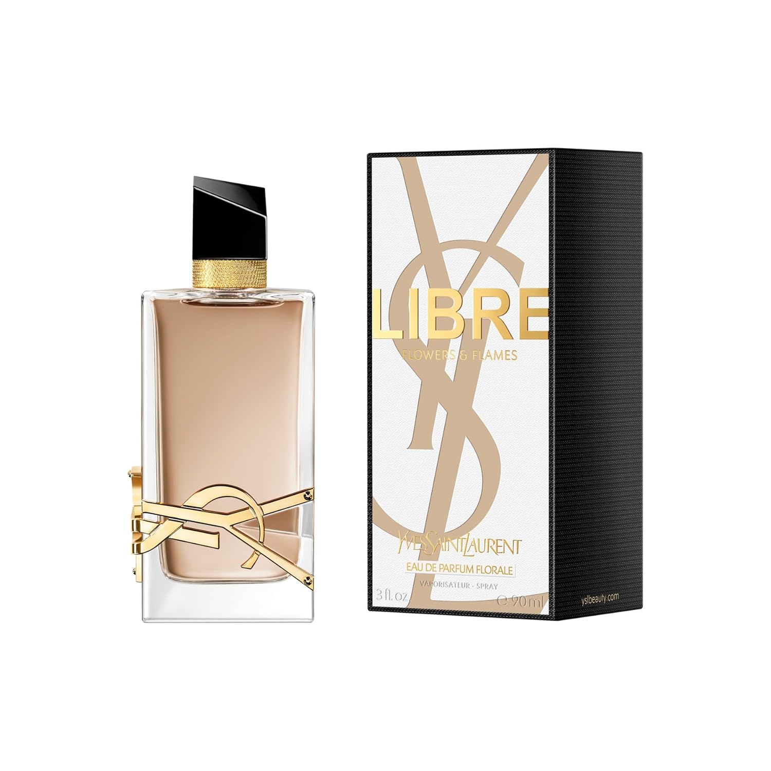 Libre Flowers And Flames by Yves Saint Laurent for Women - 3 oz EDP Spray