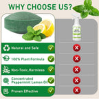 Pest Rodent Repellent, 24 Pack Peppermint Oil Repellent For Mouse Rats Spider Roach Ant Squirrel Pest Control Indoor & Outdoor, Natural Mice Deterrent Replace Trap Poisoning Family & Pet Safe Green